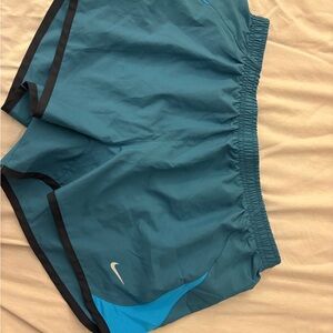 Nike Blue Running Shorts with Black Trim